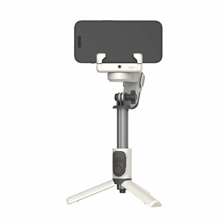 Aochuan SMART M1 PRO Gimbal стабилизираща система, D6728, тип селфи стик, Content Creator Edition, матово бяло