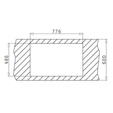 Pachet chiuveta + baterie de bucatarie Pyramis ALAZIA 790x500mm, adancime cuva 200mm, reversibila, baterie ADRIA, montare pe blat, finisaj bej