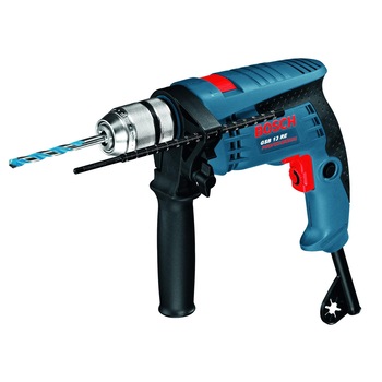 Masina de gaurit cu percutie (bormasina) Bosch Professional GSB 13 RE MR, 600 W, 230 V, 2800 RPM, 25 mm diametru maxim gaurire, 13 mm mandrina rapida, maner suplimentar, limitator adancime Masina de gaurit cu percutie (bormasina) Bosch Professional GSB 13 RE MR, 600 W, 230 V, 2800 RPM, 25 mm diametru maxim gaurire, 13 mm mandrina rapida, maner suplimentar, limitator adancime