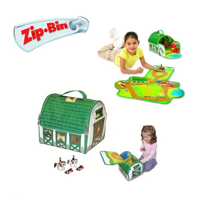 Детска игра кутия Zip-Bin Ферма с кончета (XS), 1242