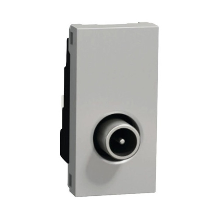 Priza Tv Simpla Schneider Unica, Nuanta Aluminiu