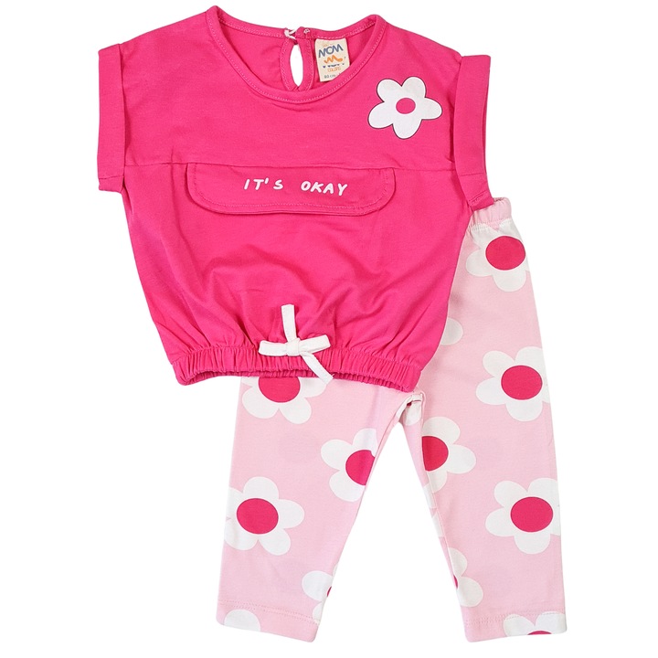 Compleu Bebelusi Fucsia it's Okay 4609