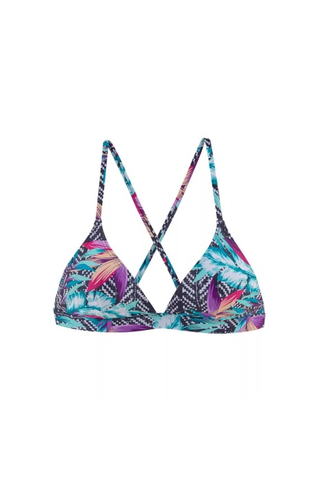 Sutien de baie, Venice Beach, floral, bretele incrucisate, 38B