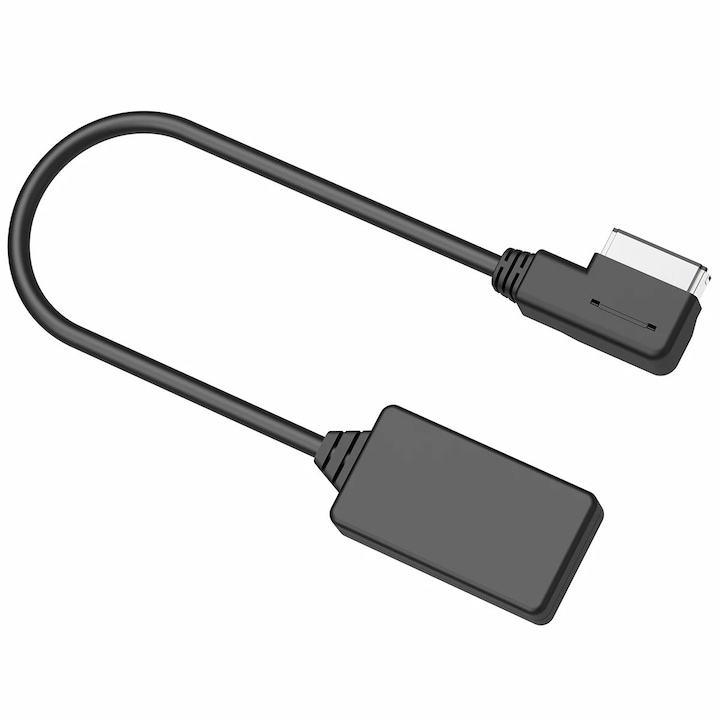 Modul Bluetooth 5.0 Aux in Mercedes Benz 2009+ Clasa C CLS 2010 Clasa E (W212 / S212) Clasa M Clasa R Clasa S echipate cu Media Interface, plug and play, negru, 5V