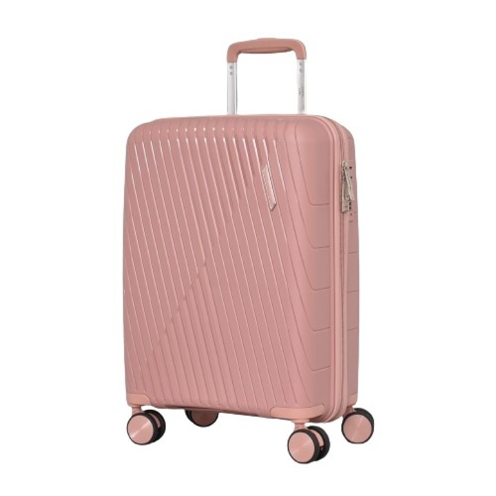 Куфар Perfect line PP 88002-520, 55/38/20 см, Розов