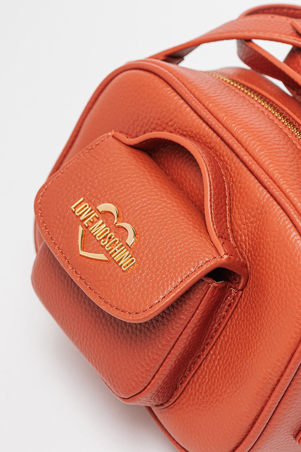 Love Moschino, Geanta crossbody de piele si piele ecologica