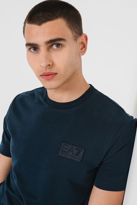 EA7, Lyocelltartalmú logós póló, Tengerészkék