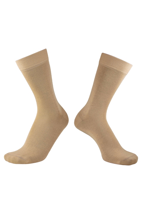 Sosete Casual fine si moi din bambus organic, Overall, Bamboo, Bej