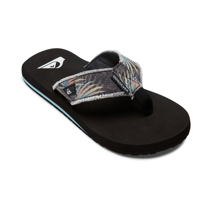 Детски чехли Quiksilver, Памук/Полиестер, Черен, Черен, 29 EU