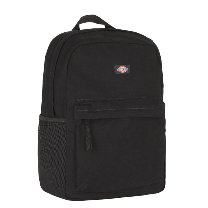 Rucsac Dickies Duck Canvas, bretele ajustabile, buzunar frontal, negru