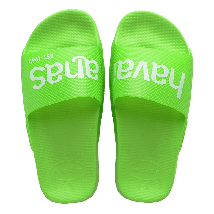 Папуци Havaianas, Каучук/PVC, Зелен, Зелен, 37-38 EU