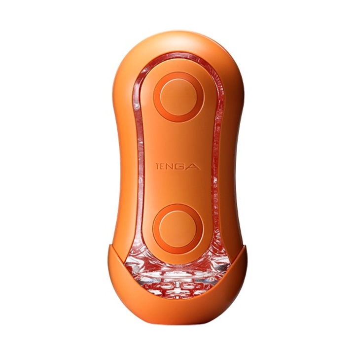 Вагинален мастурбатор, Tenga Flip Orb, Sunset Orange, 17,8 см