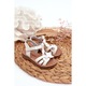 Sandale fete din piele ecologica, Alb