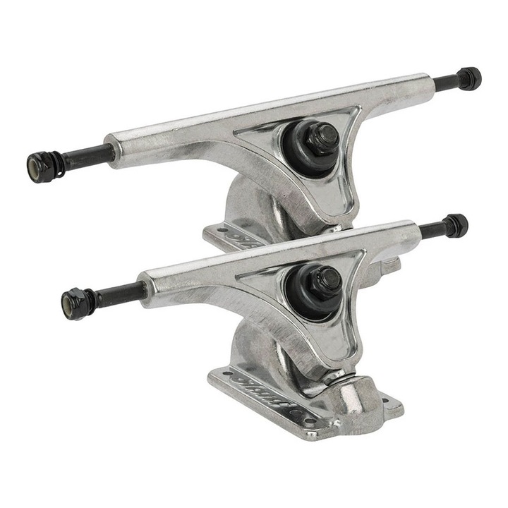 Set 2 Axe skateboard GLOBE Slant Reverse Kingpin, Aluminiu, Raw/Raw