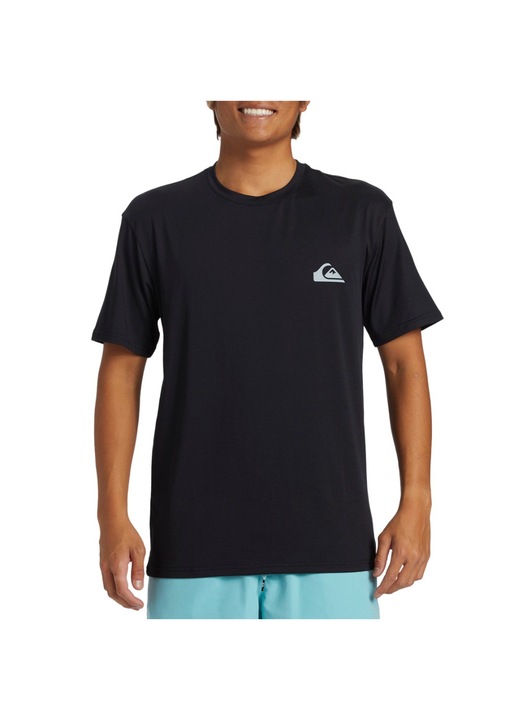 Tricou barbati, QUIKSILVER Everyday Surf, protectie UV UPF50, poliester, negru, XL