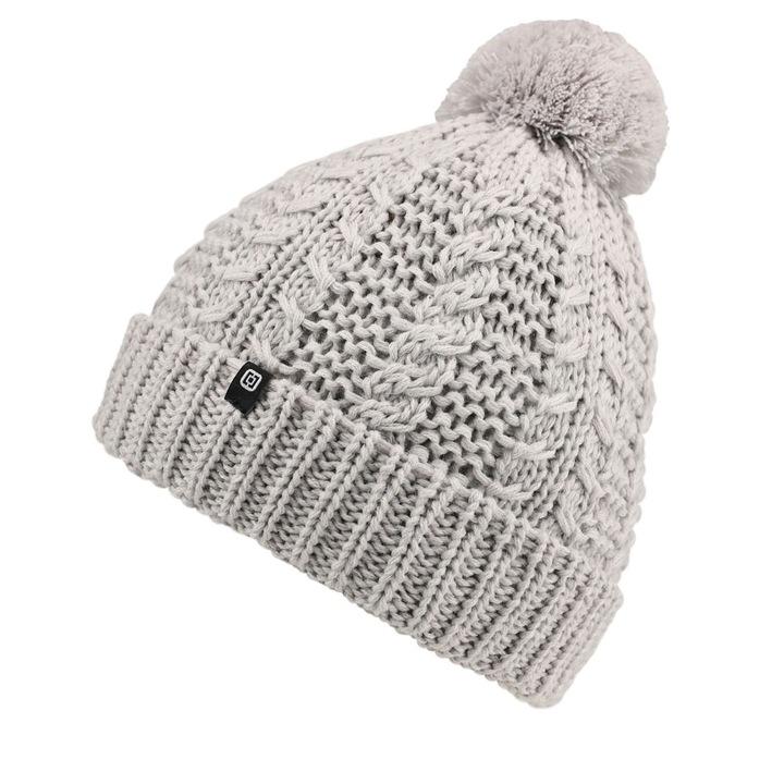 Caciula Horsefeathers Milena, acril, gri, one size