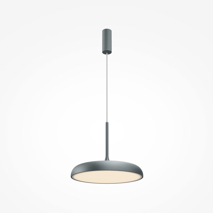 LED полилей Maytoni Modern Gerhard, Сив, LED 26W, 1400lm 3000K