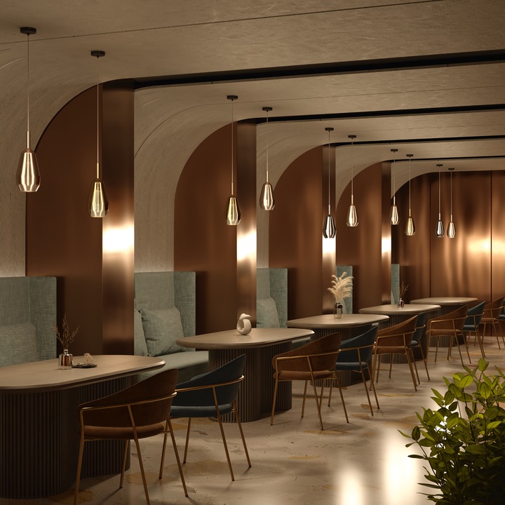 Maytoni Modern Duality полилей, черен, E27 60W