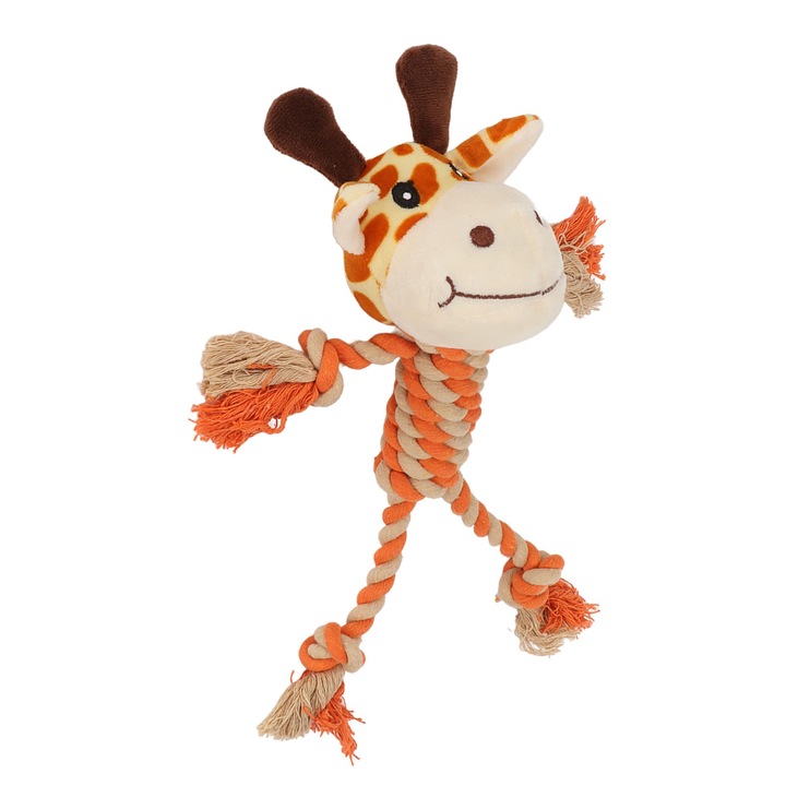 Jucarie pentru caini din plus, AMRINUGL, 26x8x11cm, multicolor