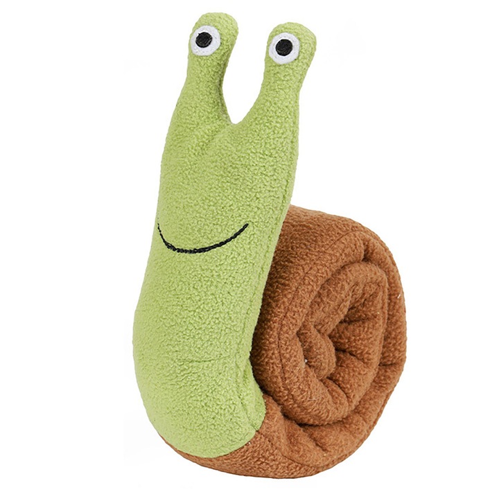 Jucarie pentru caini, AMRINUGL, jucarie de tras, verde si maro, 22x14x7.5cm