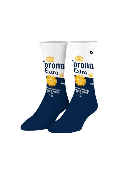 Чифт мъжки чорапи Odd Sox памук многоцветен модел CORONA LABEL, 40-46 EU