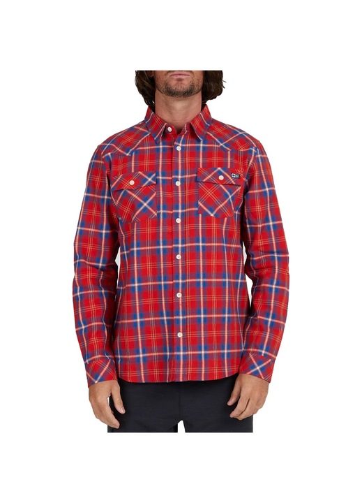 Camasa barbati, SALTY CREW, Bumbac, Rosu, Rosu