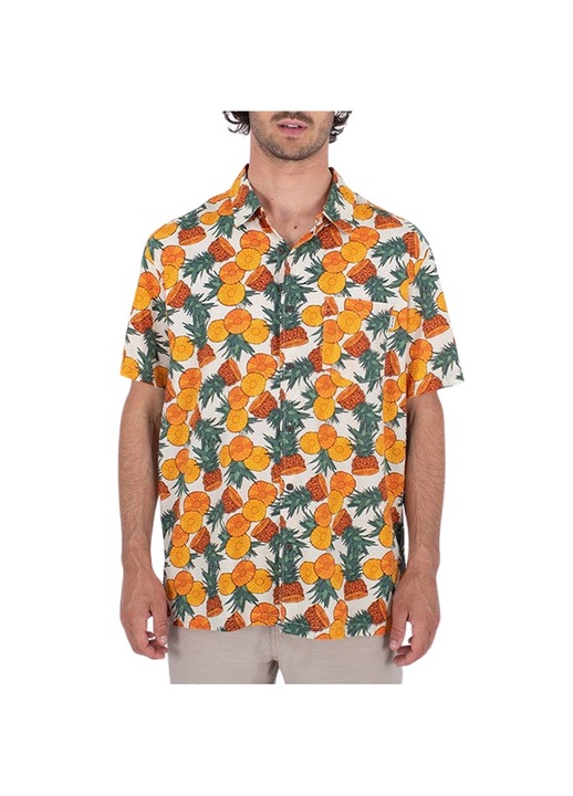 Camasa barbati bumbac HURLEY RINCON SS SUNSPIT multicolor, Multicolor, L
