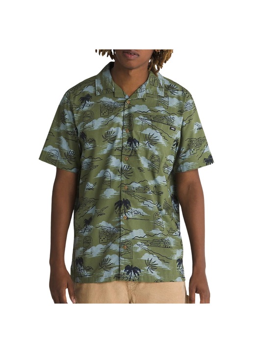Camasa barbati, Vans, Bumbac, Multicolor, Multicolor, L