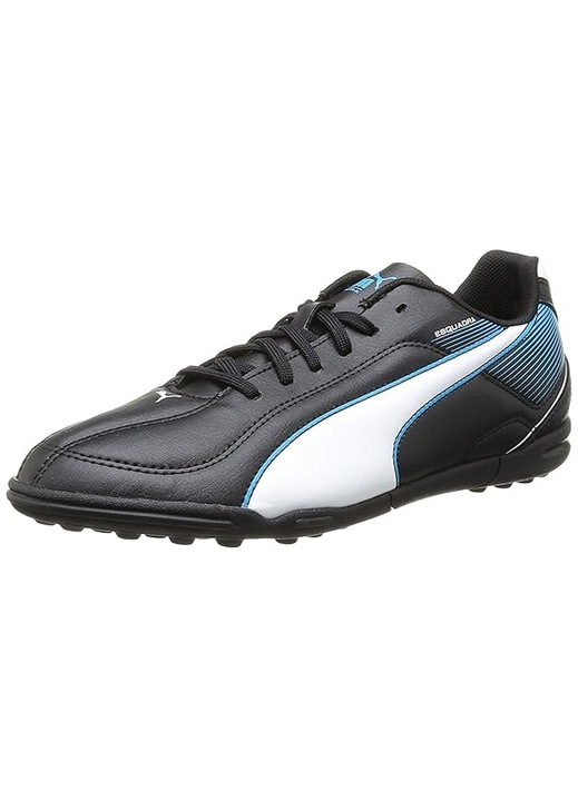 Ghete de fotbal Puma Esquadra TT Jr pentru teren sintetic culoare negru, Negru