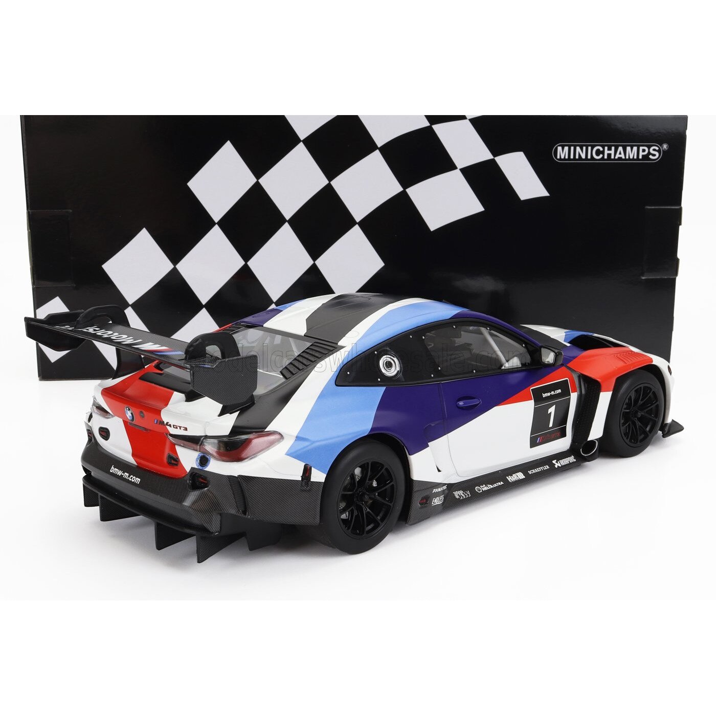 Macheta BMW M4 Gt3 Presentation 2021 1/600 pcs - 1/18 Minichamps