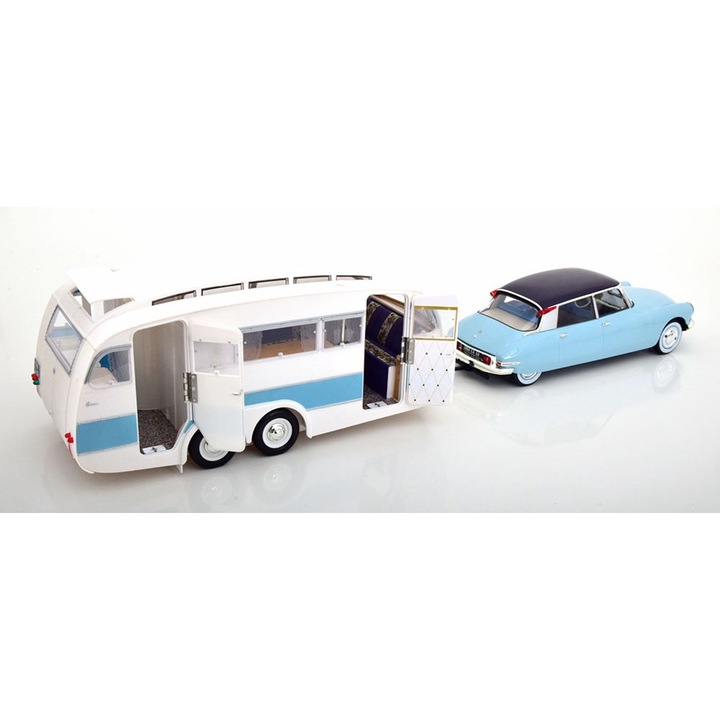 Set 2 machete Citroen DS19 1959 si Caravane Henon - 1/18 Norev