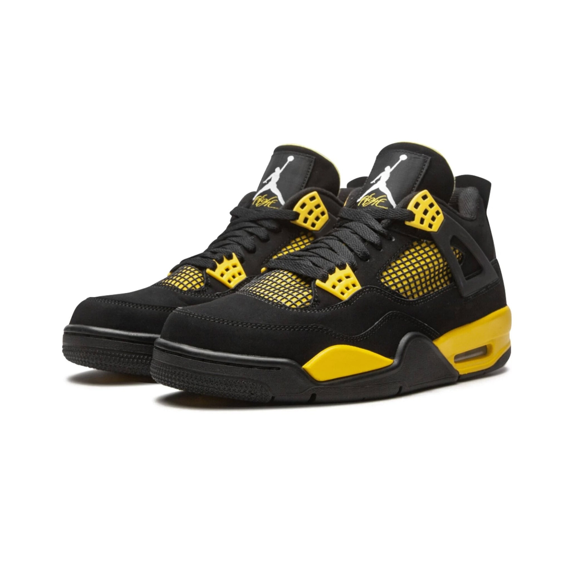 Pantofi Sport Air Jordan 4 Yellow Thunder, 38 EU - eMAG.ro