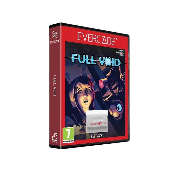 Evercade #32, Játékszoftver csomag, Full Void, Retro, Multi Game