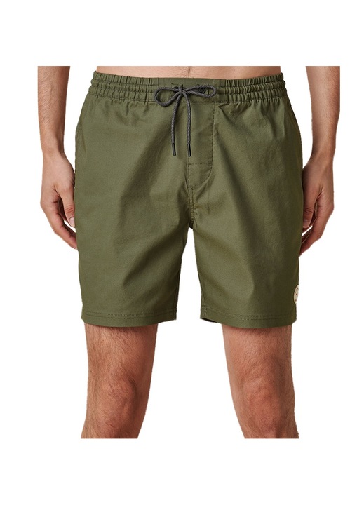 Pantaloni scurti barbati, Globe, Bumbac organic/Poliester, Verde, Verde, S