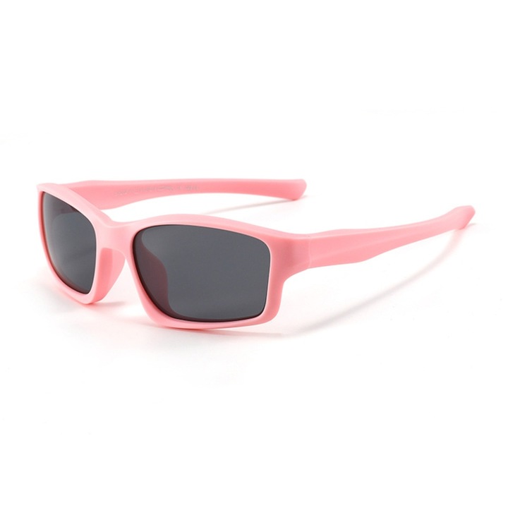 Детски слънчеви очила 3-8 години, UV защита, Polarized, Skyddar Kido, Розови