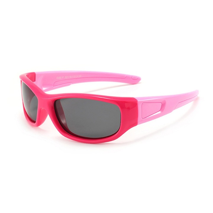Детски слънчеви очила 3-12 години, UV защита, Polarized, Skyddar Kido 800 - Pink Red