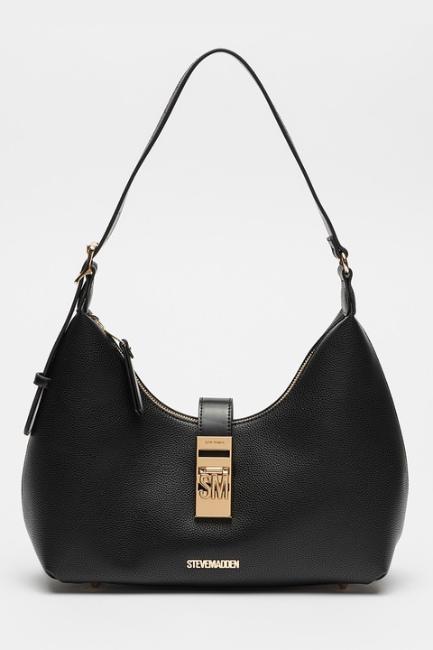 Steve Madden, Ovie műbőr válltáska, Fekete