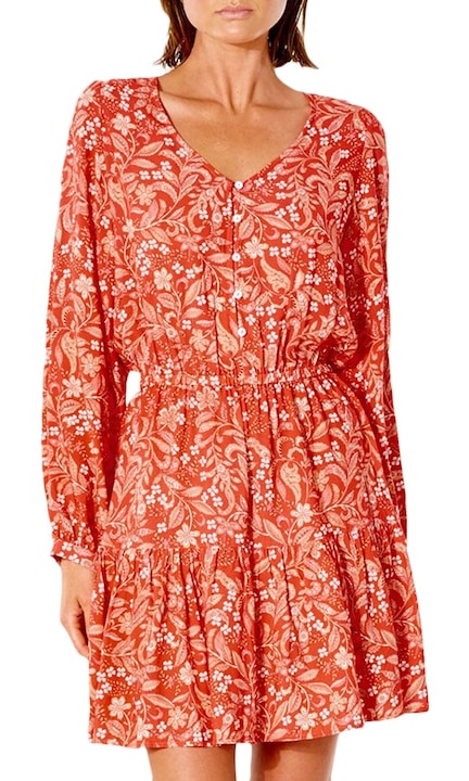 Rochie dama, Rip Curl, Viscoza, Rosu, Rosu, M