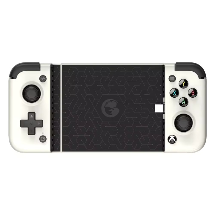 Геймпад GameSir X2 Pro White, за мобилен телефон, аналогови тригери с ефект на Хол, Kailh Microswitch бутони, Alps 3D джойстици, Pass-through зареждане на USB-C