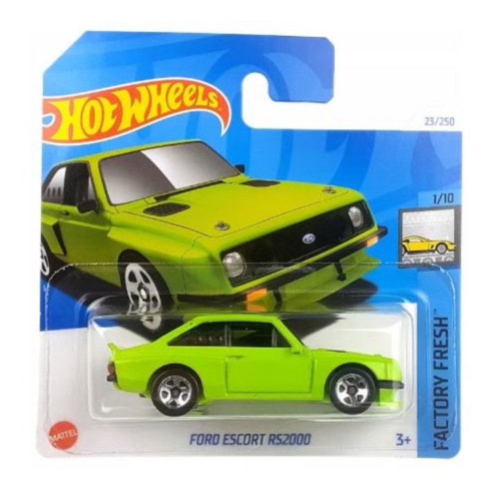 Masinuta metalica Hot Wheels, Ford Escort RS2000