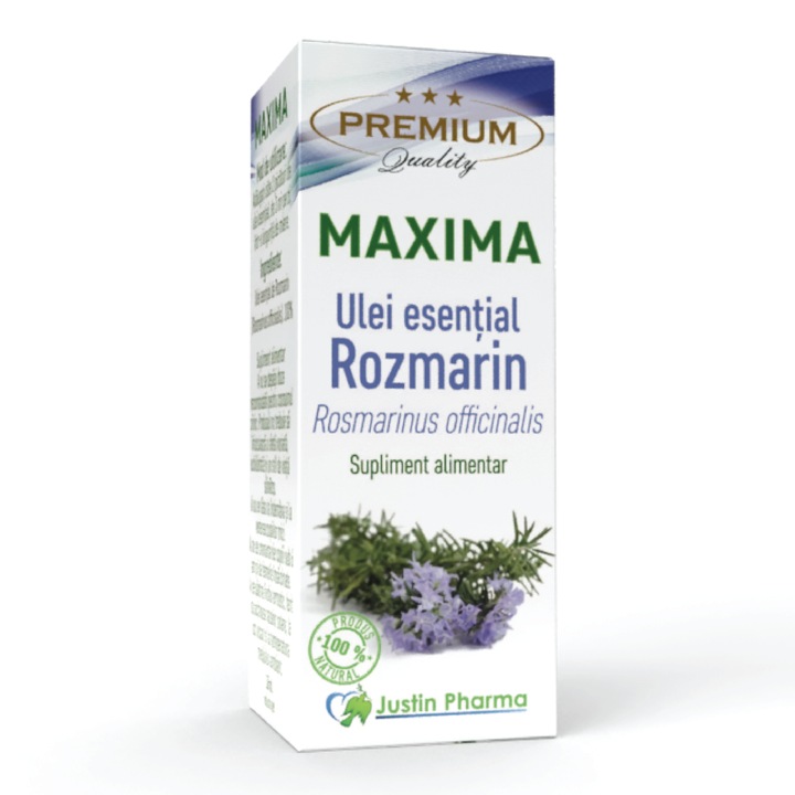 Ulei esential Rozmarin 10 ml, uz intern