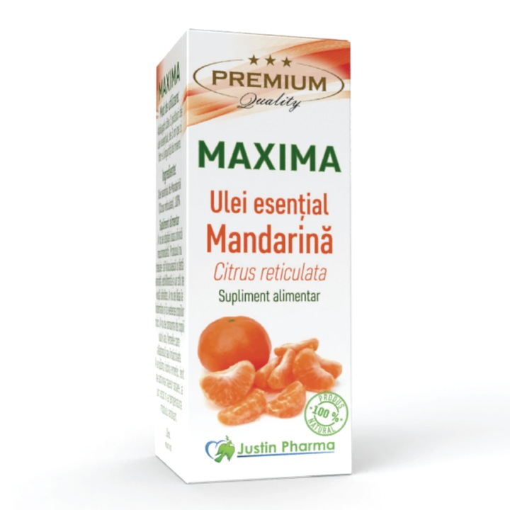 Ulei esential Mandarina 10 ml, uz intern