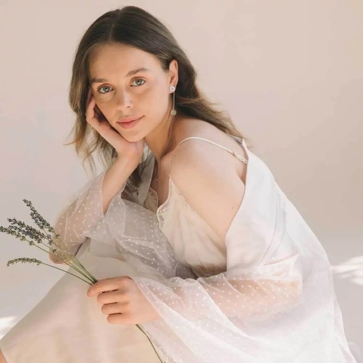 Cercei lungi RASARIT cu diamante naturale, aur alb 14K