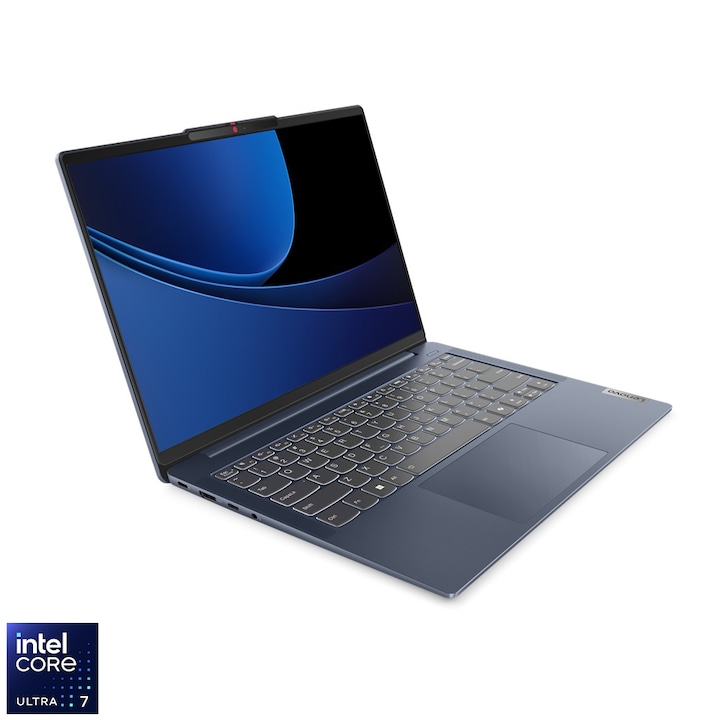 Lenovo IdeaPad Slim 5 14IMH9 14" WUXGA OLED laptop, Intel® Core™ 7 155H, 32GB, 1TB SSD, Intel® Arc™ Graphic, Windows® 11 Home, Magyar billentyűzet, Kék