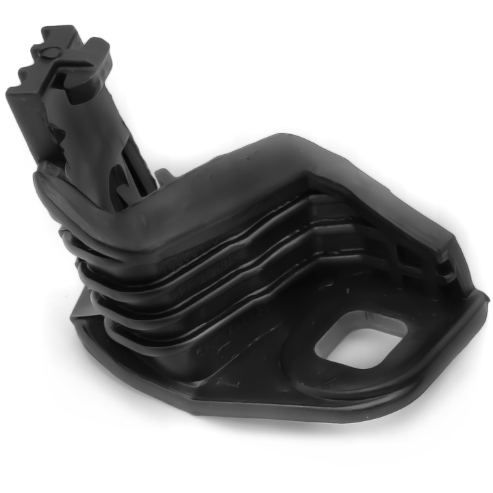 Fényszóró tartó, Jobb, BMW F30 2011-2015, F30 LCI 2014-2018, F31 2011-2015, F31 LCI 2014-2018, F32 2012-2017, F32 LCI 2016-2018, F33 2013-2017, F33 LCI 2016-2018, F36 2013-2017, F36 LCI 2016-2018, 51647285597, Műanyag, Fekete