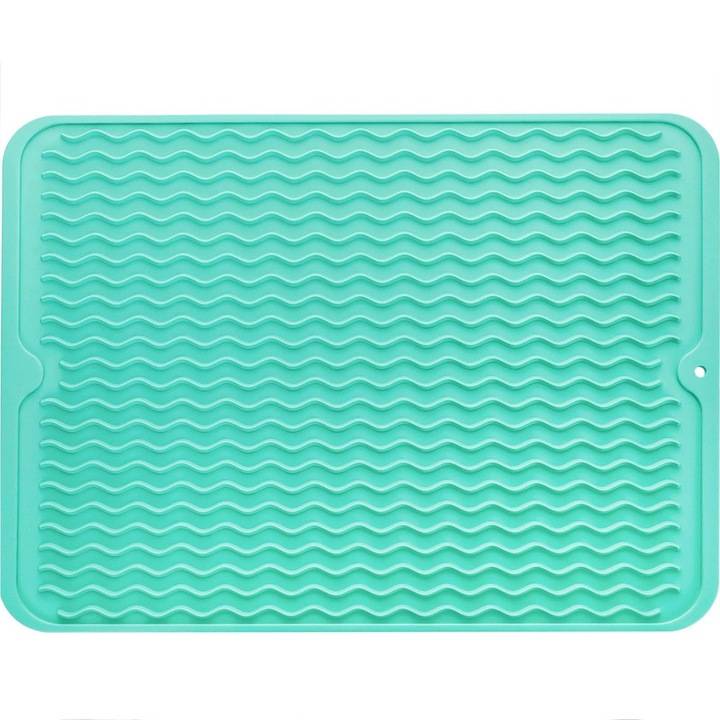 Edényszárító szőnyeg, ZLR, szilikon, zöld