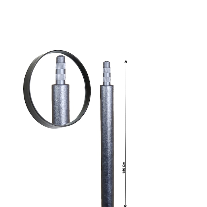 Electrod Impamantare de 20 Mm, Tip BP, Otel Zincat La Cald, Fara Sapaturi, Pentru Case, Panouri Solare, Garduri Electrice