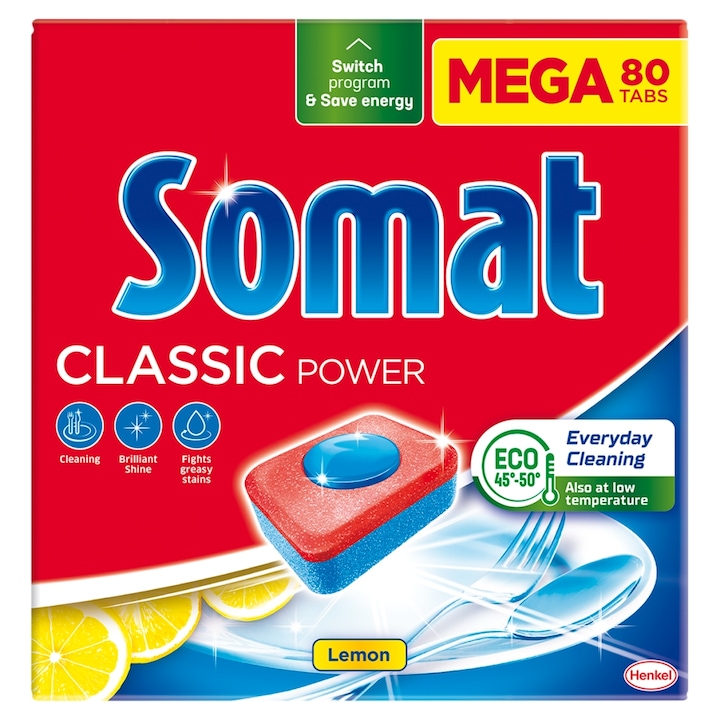 Somat Classic mosogatógép tabletta, 80db