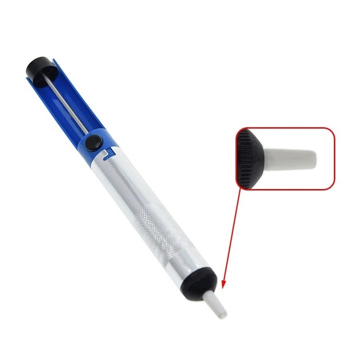 Extractor manual de cositor cu ventuza