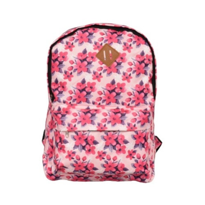 Iskolai hátizsák 22242-2, 28/40/13 cm, Rózsaszín
